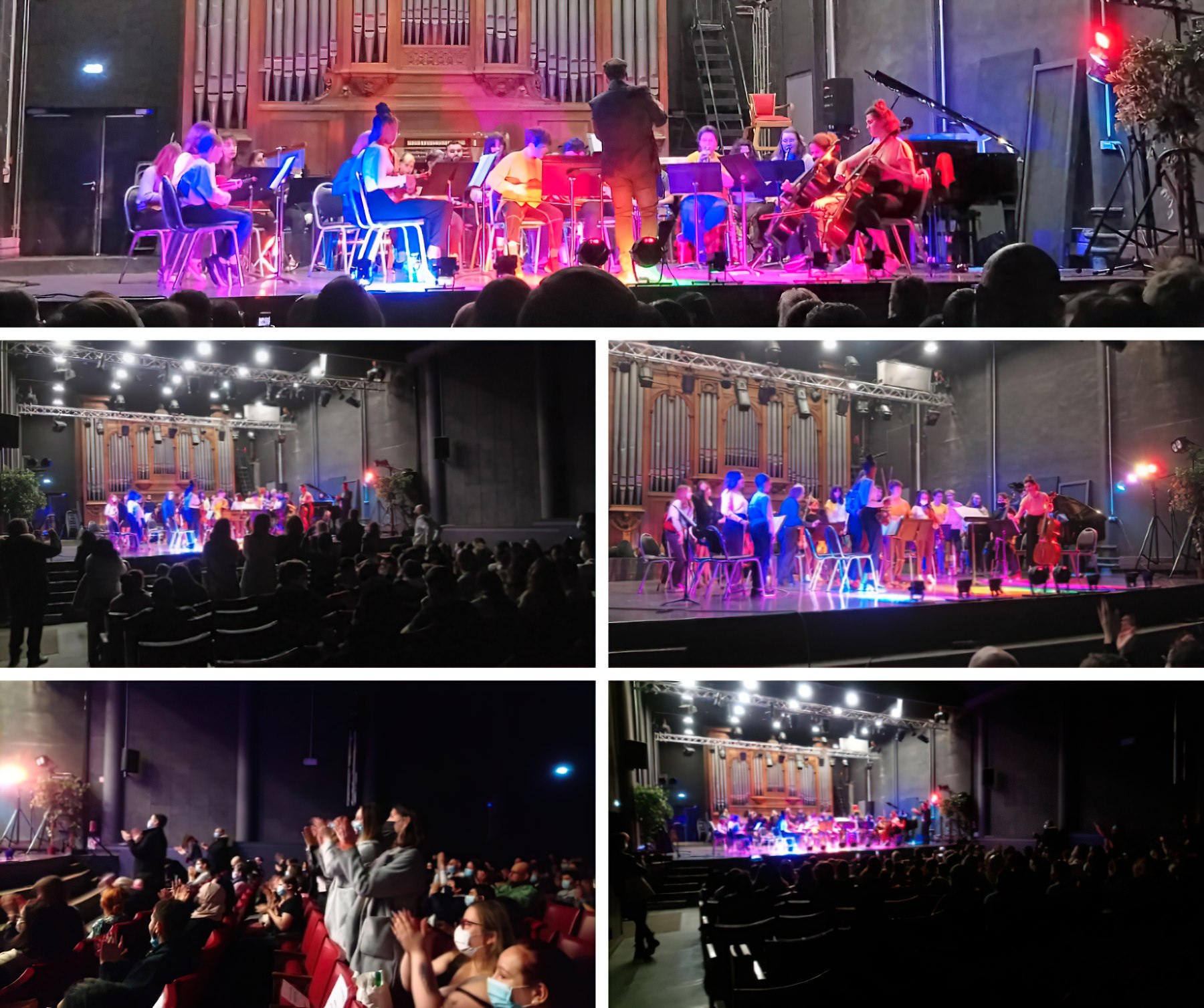 Orchestre participatif au conservatoire de Roubaix